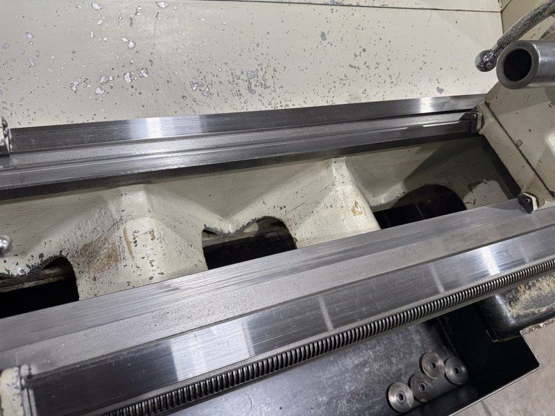 15.5" x 54" LeBlond Makino #Regal-Servo-Shift-15C, 3-jaw 8" chuck, steady rest, tailstock, 1991 - Image 8