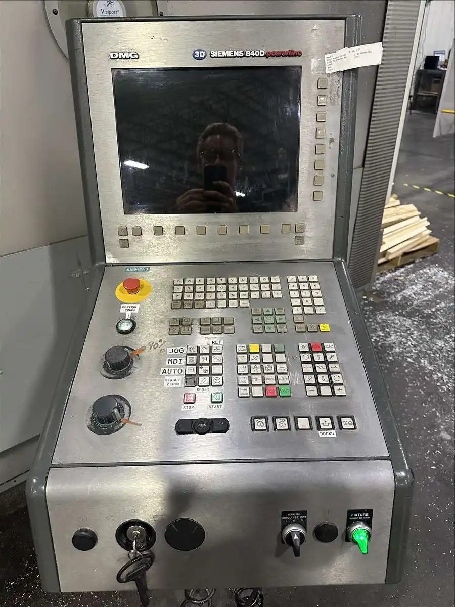 DMG, Mori #DMF-360-Linear, 5-Axis CNC vertical machining center, Siemens Sinumerik 840D Powerline Control - Image 8