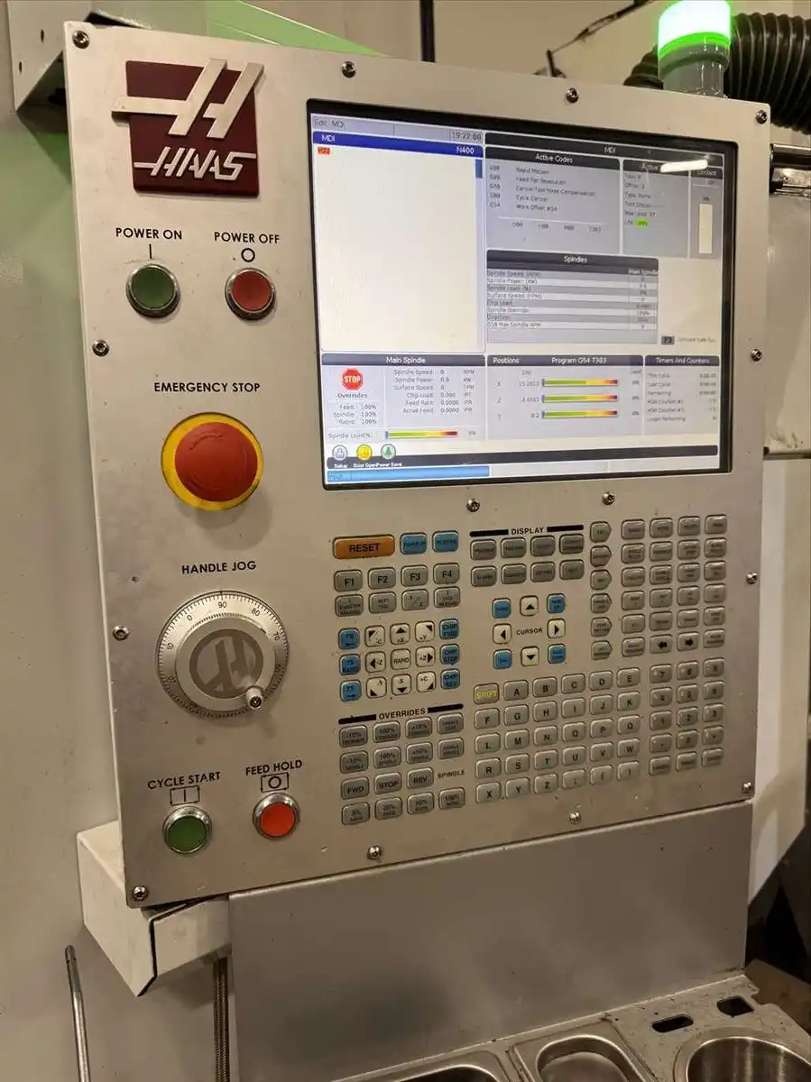 Haas #ST-30, CNC turning center, 31" swing, 21" turning diameter, 26" turning length, 12 station turret - Image 10