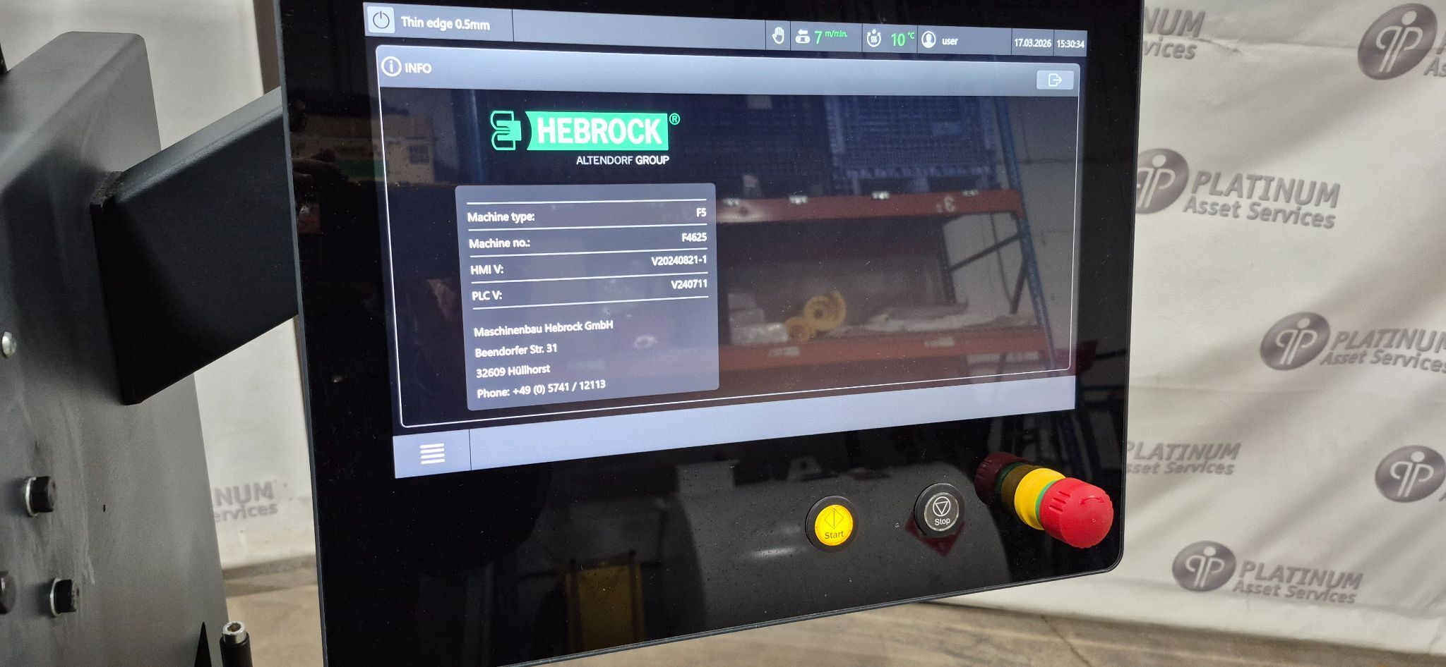 Altendorf #F5 Next CNC edgebander, touchscreen Control, 2024 - Image 7