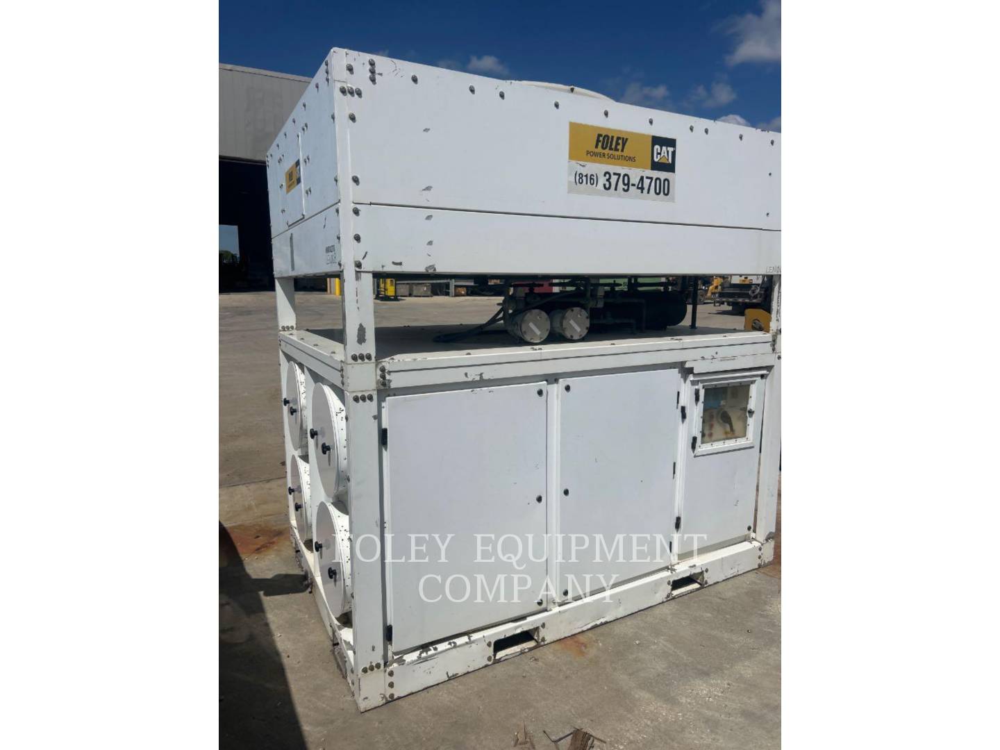 Ohio Cat Manufacturing #AC30T, 10000 cfm, 67 Amps @ 480 V., Cat 30 ton air conditioner, 2010 - Image 3