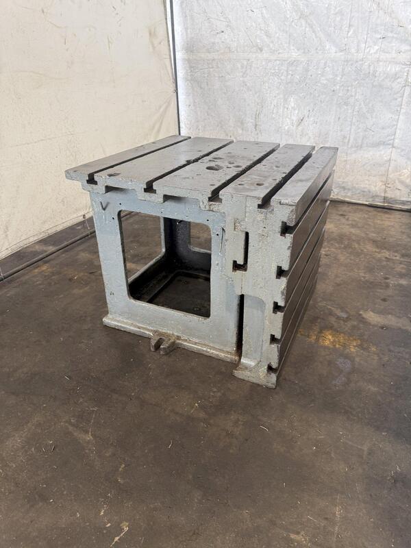 Carlton, 28 width x 28 D x 24 T T-slotted 90 Degree Drill Box Table - Image 1