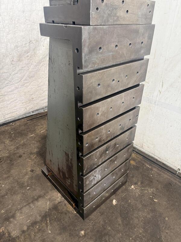 20" width x 80" H x 24" D T-slotted Angle Plate Set - Image 7