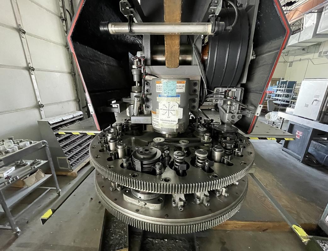 22 Ton, Strippit #U-1000-XP-OIPB, CNC turret punch w/ tooling, 20 station, 3 automatic index, 40" throat - Image 2