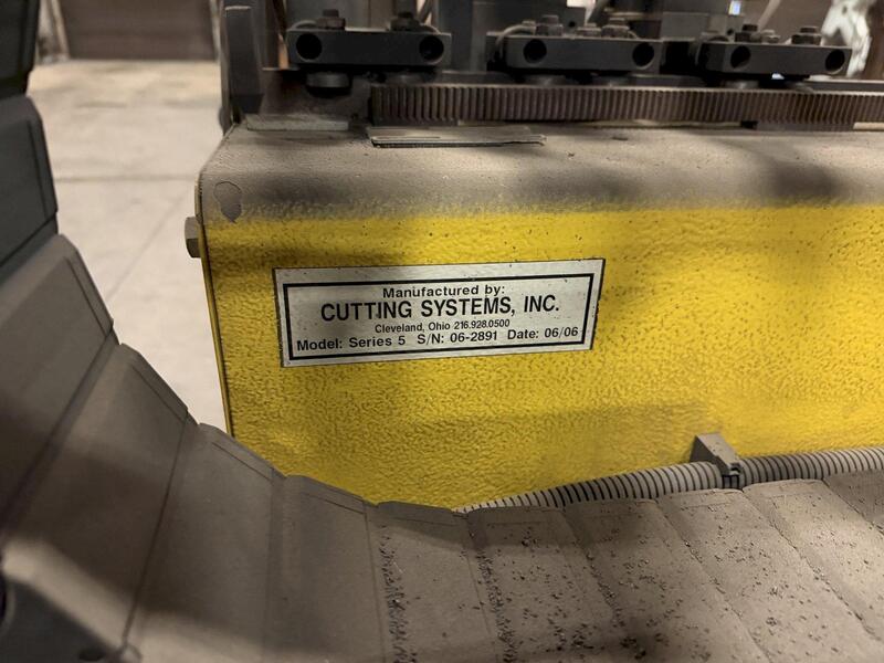 Cutting Systems Inc #Series-5, Hypertherm HPR260 Hyperformance plasma system, 10' x 60' table, 2006 - Image 6