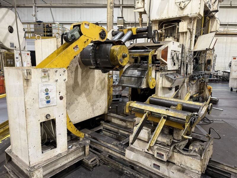 10000 lb. Orii #LCC06HRMAP-VAC, space saver coil feed line, 23.6" x .125" stock, 60" OD, 18"-22" expansion - Image 3