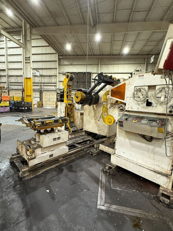 10000 lb. Orii #LCC06HRMAP-VAC, space saver coil feed line, 23.6" x .125" stock, 60" OD, 18"-22" expansion - Image 6