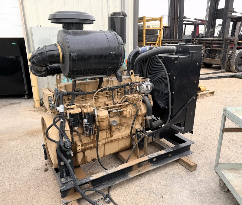 John Deere #6081, industrial power unit, rad thru flywheel, overhauled, S/N RG6081H296061 (2 available) - Image 3