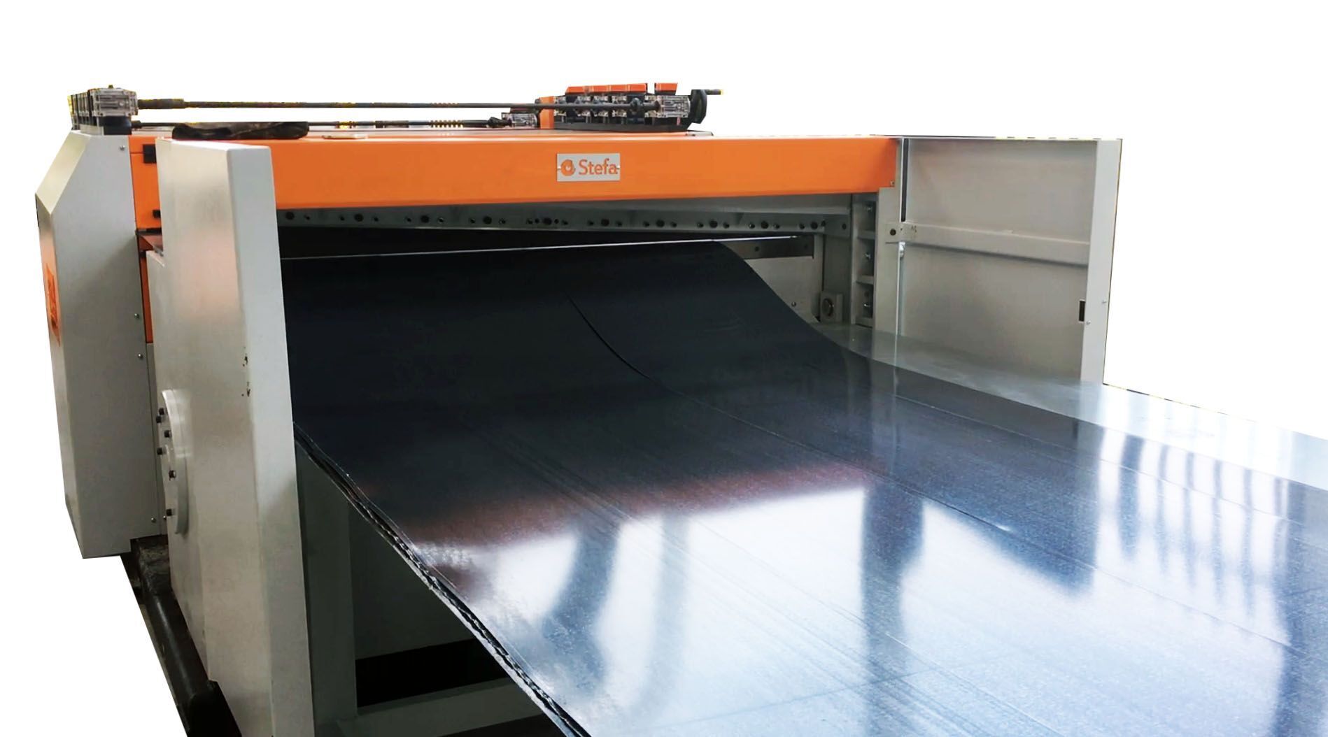 61" x 0.079" Stefa #LCS2, Cut-to-Length & Slitting Line, 9 straightener rolls, 4.41" roll diameter, (3) 7.87" - Image 1