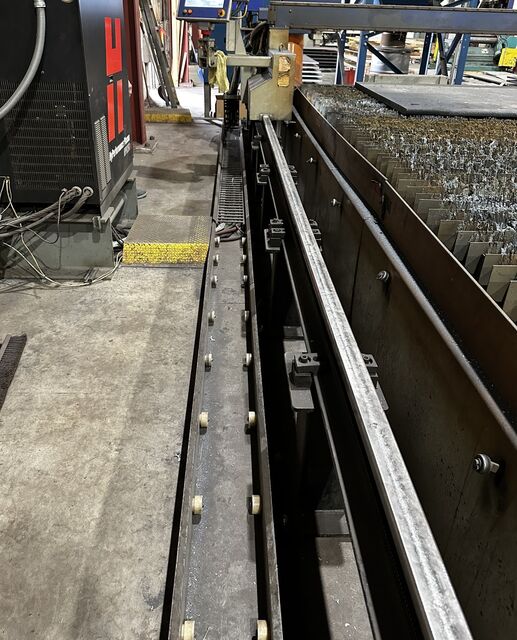 Messer #EdgeMaster-125, Dual Head Plasma Cutting System, 10' x 50' cutting capacity, Hypertherm HPR260 power - Image 3