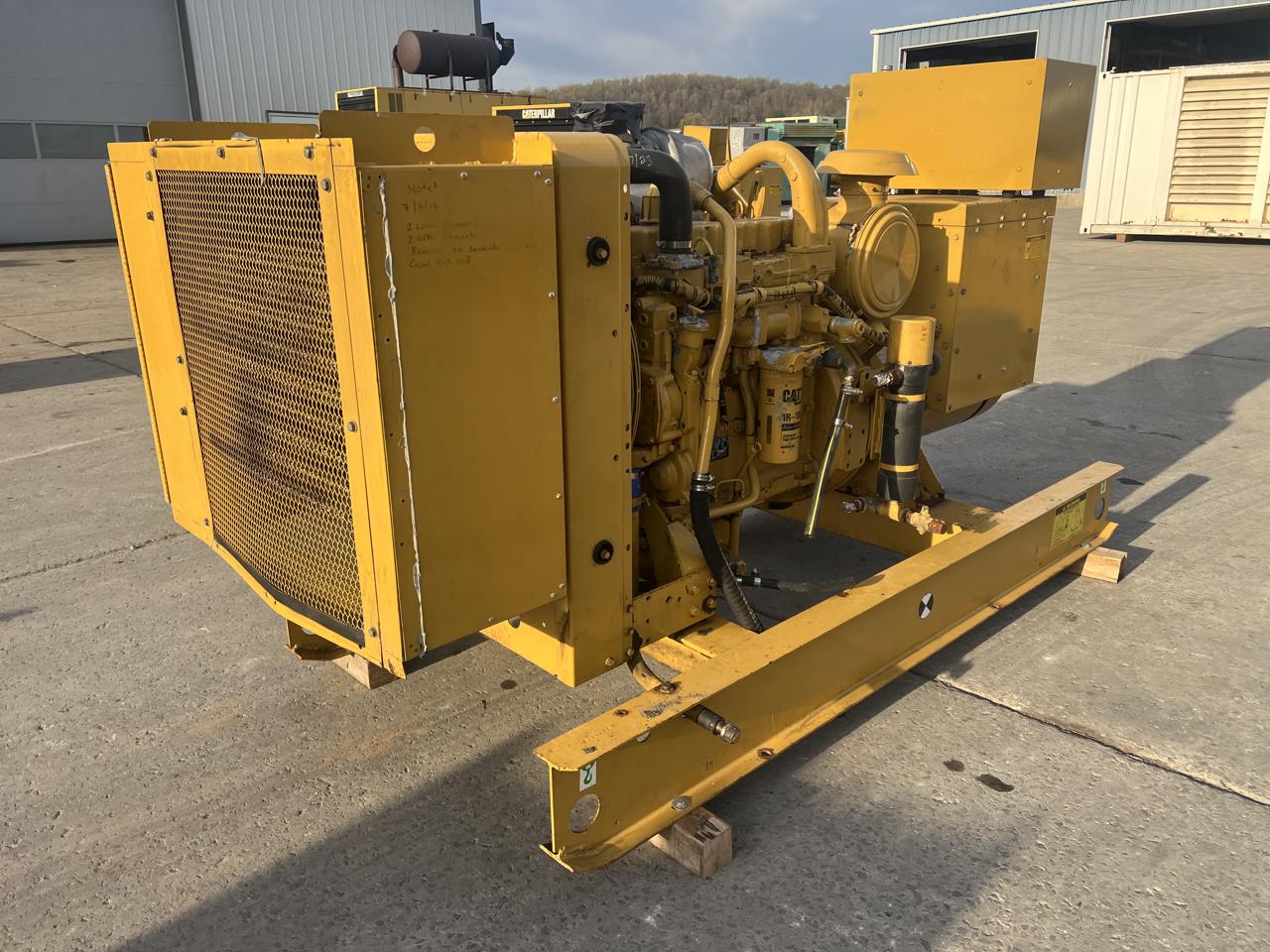 125 KW Caterpillar #SR-4, Diesel Generator Set, 480 volts, 192 HP @ 1800 RPM CAT engine, 1PH/3PH, 373 hours - Image 2
