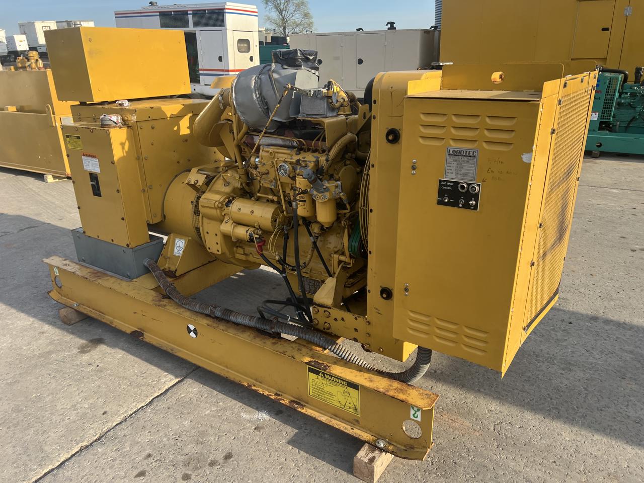 125 KW Caterpillar #SR-4, Diesel Generator Set, 480 volts, 192 HP @ 1800 RPM CAT engine, 1PH/3PH, 373 hours - Image 4