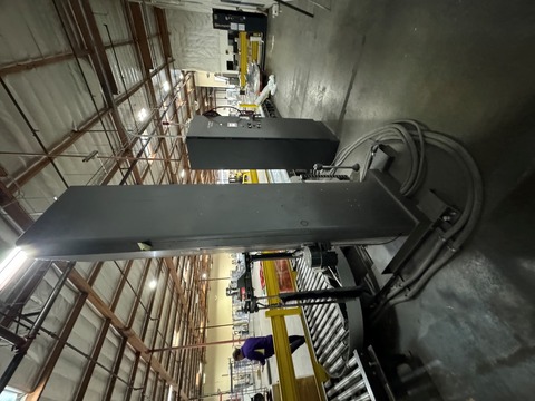 Wulftec #WCA-Smart, Pallet Wrapping System, 80" max. wrap height, 30' powered roller conveyor, 480 Volt, 3PH - Image 3