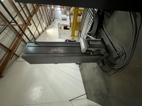 Wulftec #WCA-Smart, Pallet Wrapping System, 80" max. wrap height, 30' powered roller conveyor, 480 Volt, 3PH - Image 5