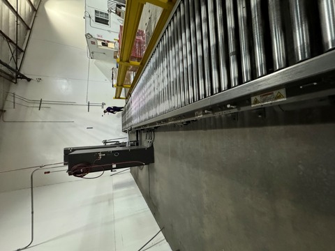 Wulftec #WCA-Smart, Pallet Wrapping System, 80" max. wrap height, 30' powered roller conveyor, 480 Volt, 3PH - Image 6