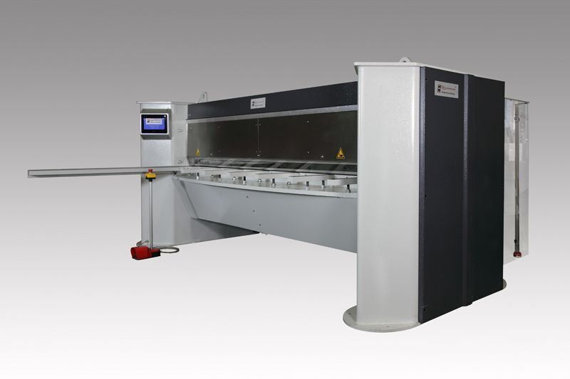 Hochstrate, Hydraulic Plate Shear, continuosly adjustable cutting length, up to 180&deg; cutting angle - Image 1