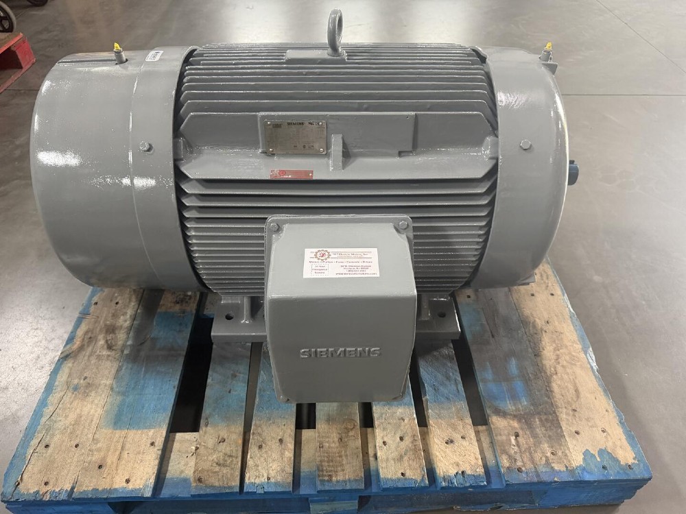 150 HP 1190 RPM Siemens, Frame 447TS, TEFC, 3PH 460 Volts 172A AC Motor - Image 6