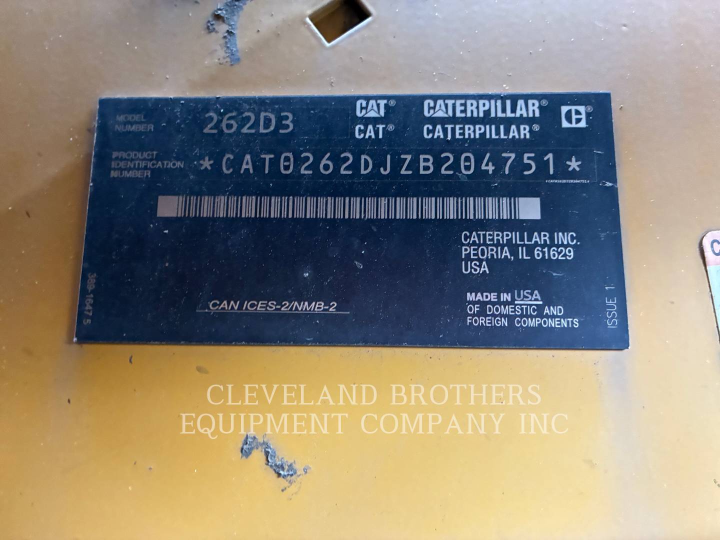 Cat 262D3, Skid Steer Loader, 2080 hours, S/N: ZB204751, 2022 - Image 6