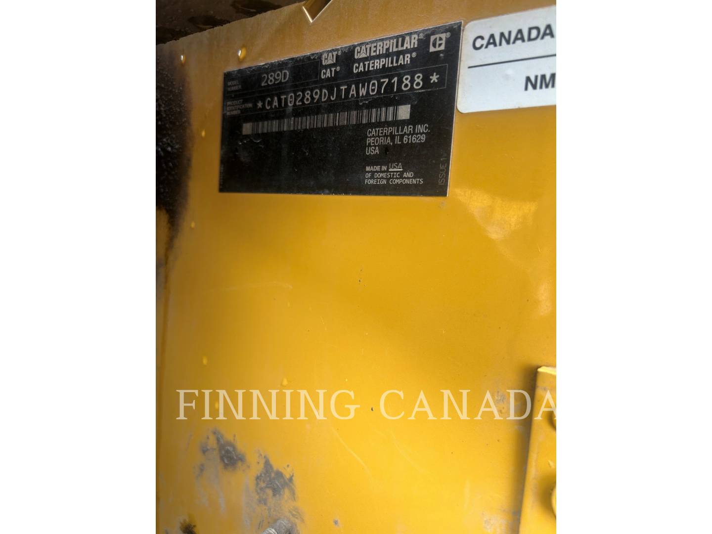 Cat 289D, Skid Steer Loader, 6200 hours, S/N: TAW07188, 2017 - Image 6