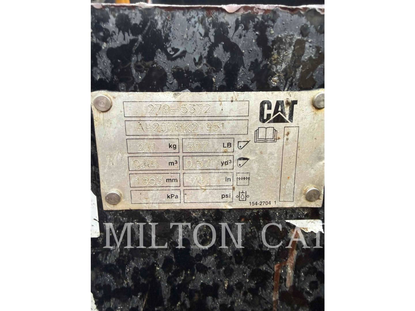 Cat 262D3, Skid Steer Loader, 188 hours, S/N: TP403031, 2024 - Image 6