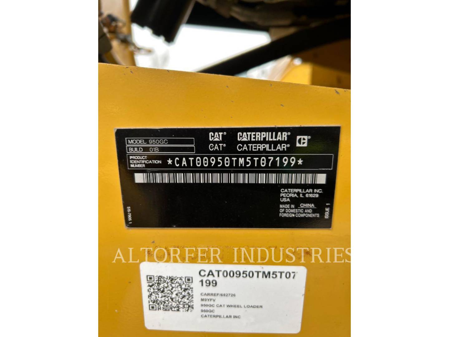 Cat 950GC, Wheel Loader, 801 hours, S/N: M5T07199, 2024 - Image 6
