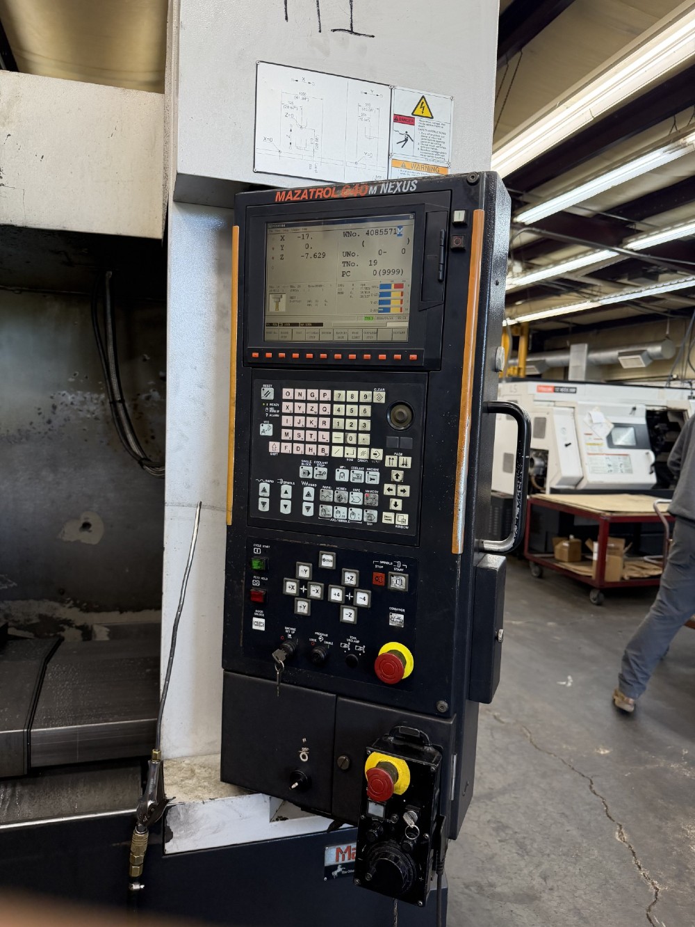 Mazak #Nexus-510C, 12000 RPM, Mazatrol 640M Nexus control, 41" X, 20" Y, 20" Z, 30 automatic tool changer - Image 4