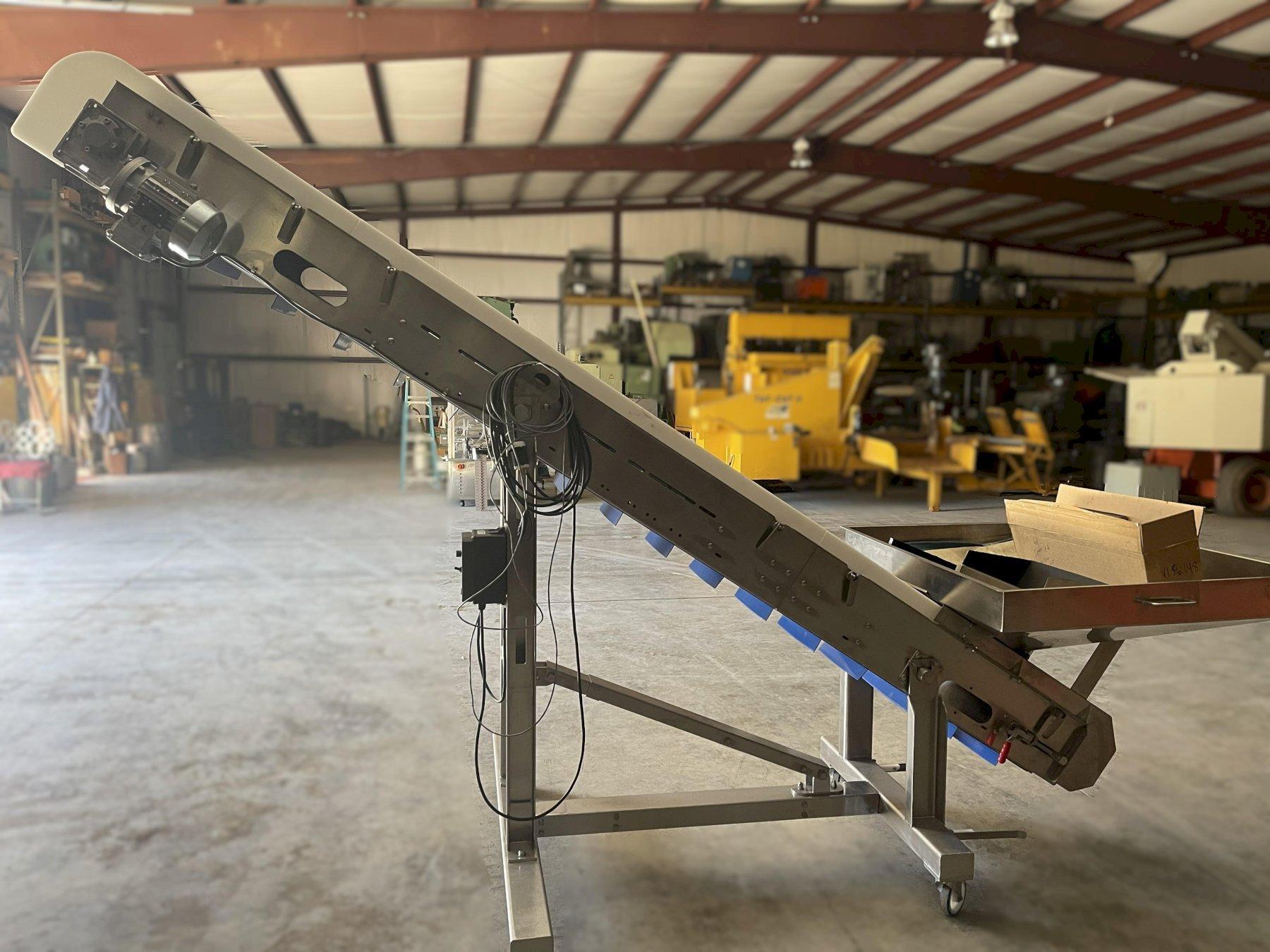 Weighpack, infeed conveyor with floor hopper, 2024 - Image 2