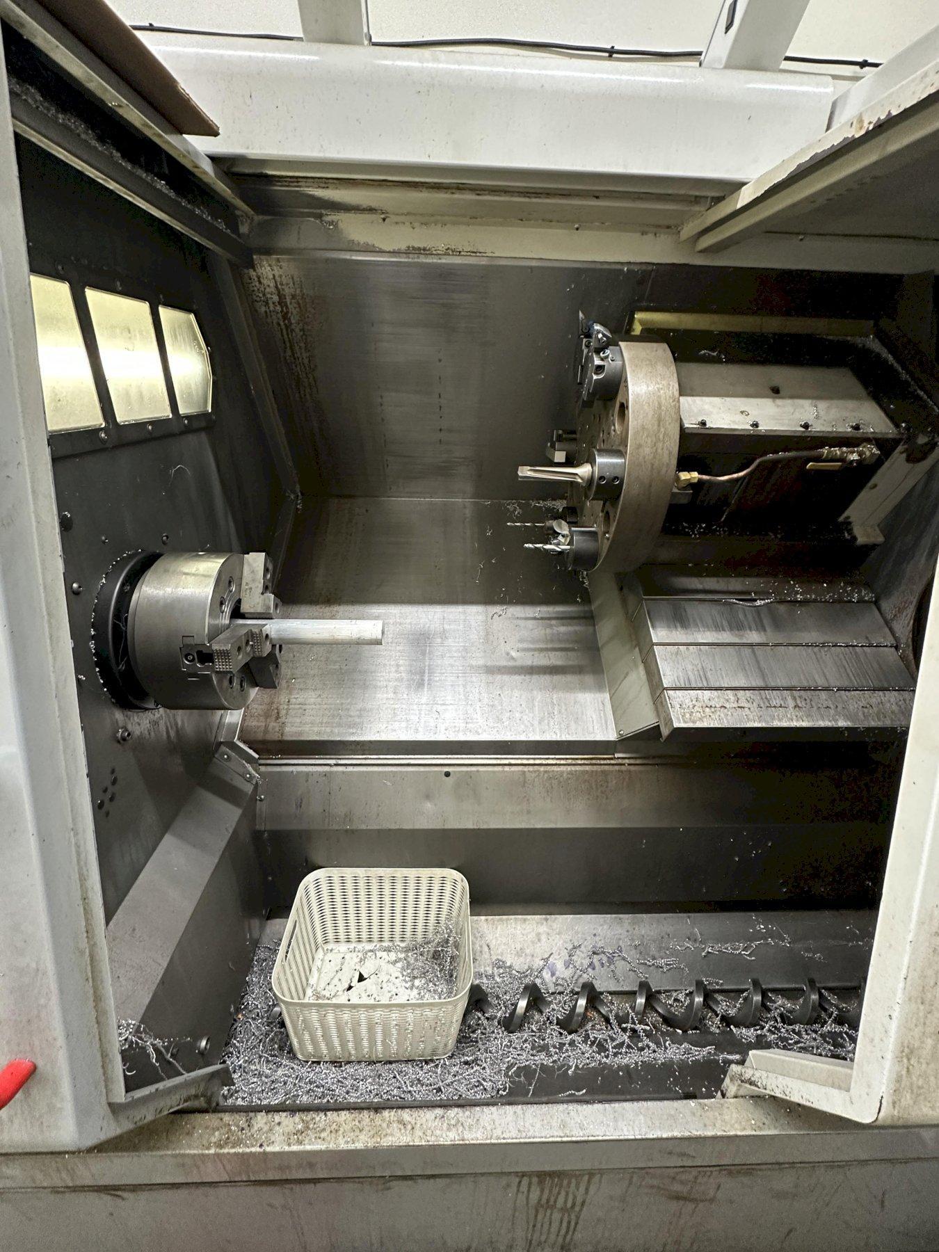 Haas #SL-30, CNC turning center, 30" swing, 10" chuck, 3-jaw, 3" bar, 14.5" dia., 34" lgth, 12 turret, 3400 - Image 4