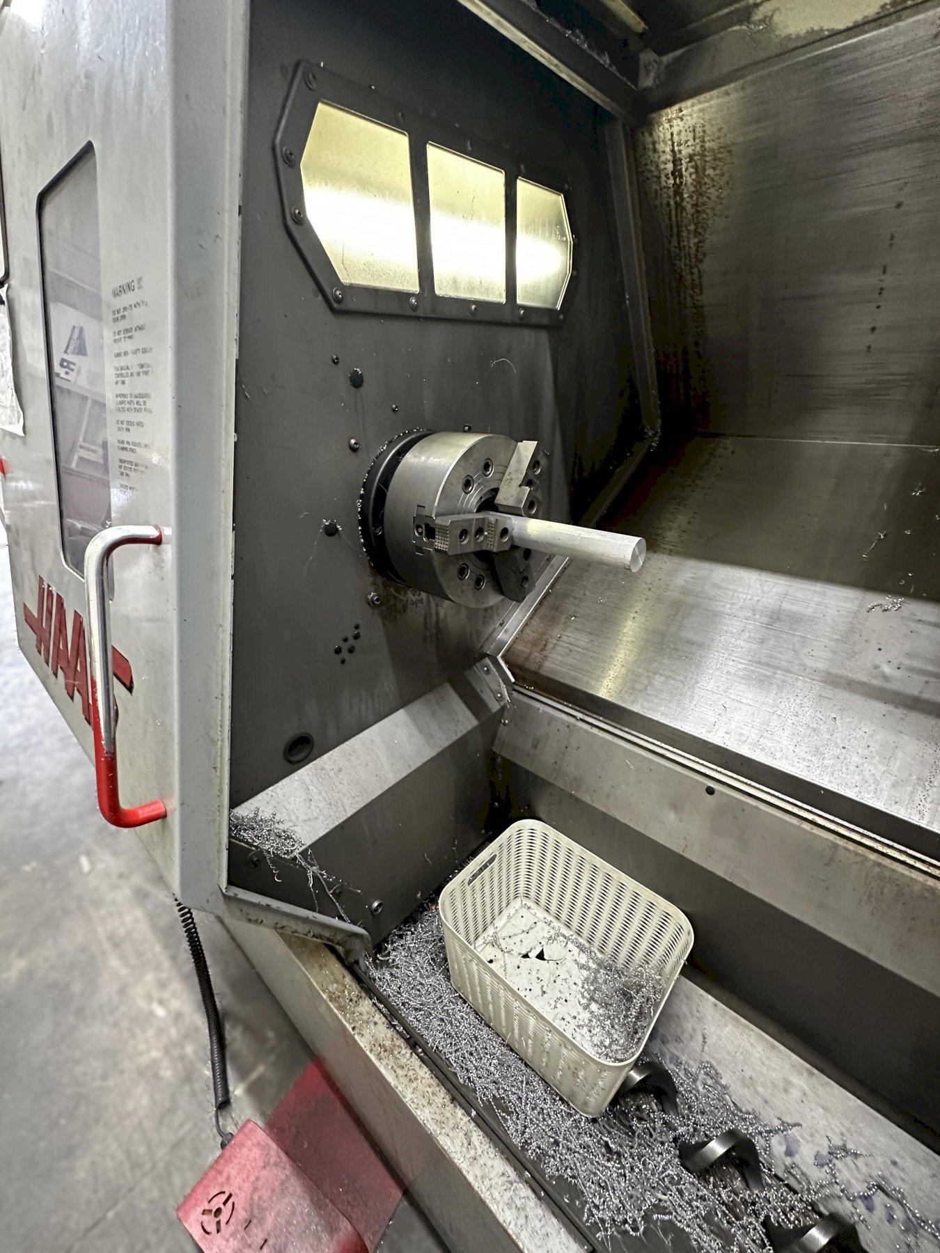 Haas #SL-30, CNC turning center, 30" swing, 10" chuck, 3-jaw, 3" bar, 14.5" dia., 34" lgth, 12 turret, 3400 - Image 5