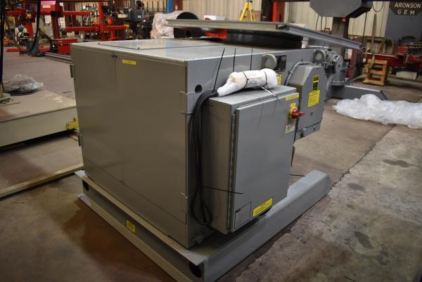 24000 lb. Koike Aronson #HD-240VF, welding positioner, 12" COG, 54" x54" tbl., variable speed rotation, hand - Image 3