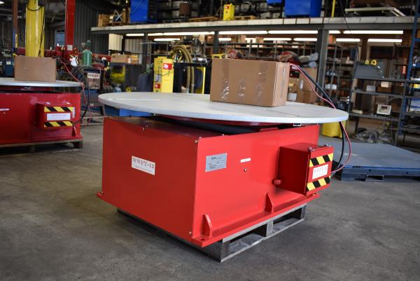 12000 lb. Weldwire #WWFT-12, floor turntable, 60" table, 24" table height, variable speed rotation - Image 2