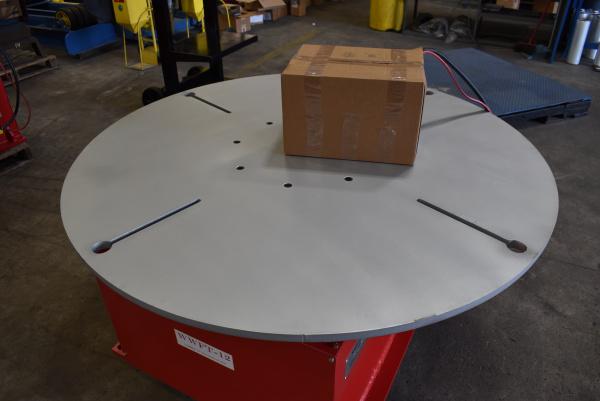 12000 lb. Weldwire #WWFT-12, floor turntable, 60" table, 24" table height, variable speed rotation - Image 3