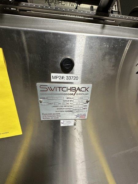 Switchback #TP-15, Aluminum Can Traypacker, 12 oz./16 oz./19.2 oz. cans, 480 Volt, 3PH, 2015 - Image 1