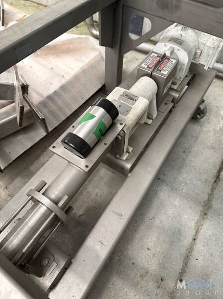 Moyno, Progressive Cavity Pump, Stainless Steel, 1.5 HP - Image 1