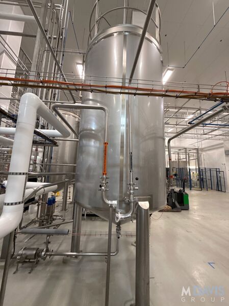 1700 gallon Industries D'Acier Inoxydable Itee, Vertical Stainless Steel Tank, 68" diameter x 108" height - Image 5