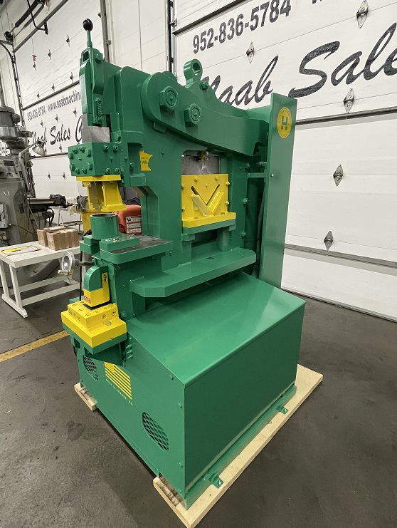 6" x 6" x 1/2" Uni-Hydro #80-24, Ironworker, 80 ton, 9" throat, 24" bar shear, 7.5 HP, 9 SPM, 2000 psi - Image 6