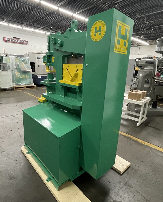 6" x 6" x 1/2" Uni-Hydro #80-24, Ironworker, 80 ton, 9" throat, 24" bar shear, 7.5 HP, 9 SPM, 2000 psi - Image 7