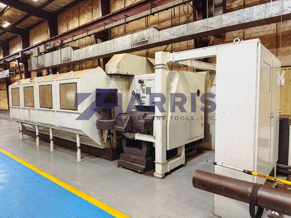 American #75x240, 2-Axis CNC Lathe, 75" swing, 240" between centers, tailstock - Image 2
