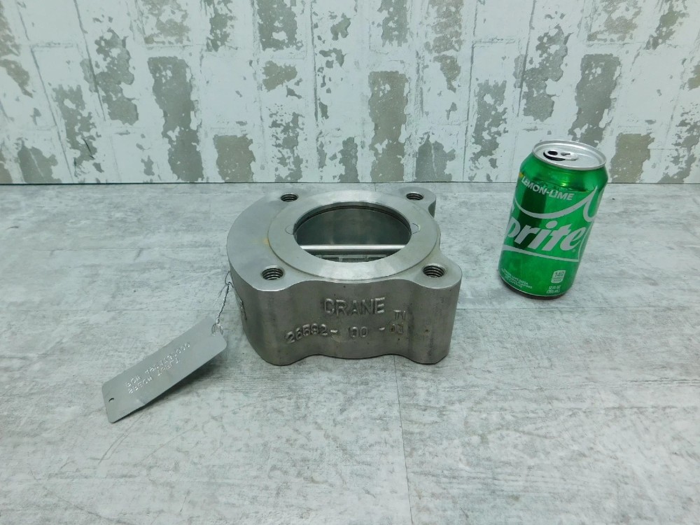 3" Crane #Duo-Chek-II, Check Valve, H15CPF1-9, Stainless, CF8M 316, unused - Image 1