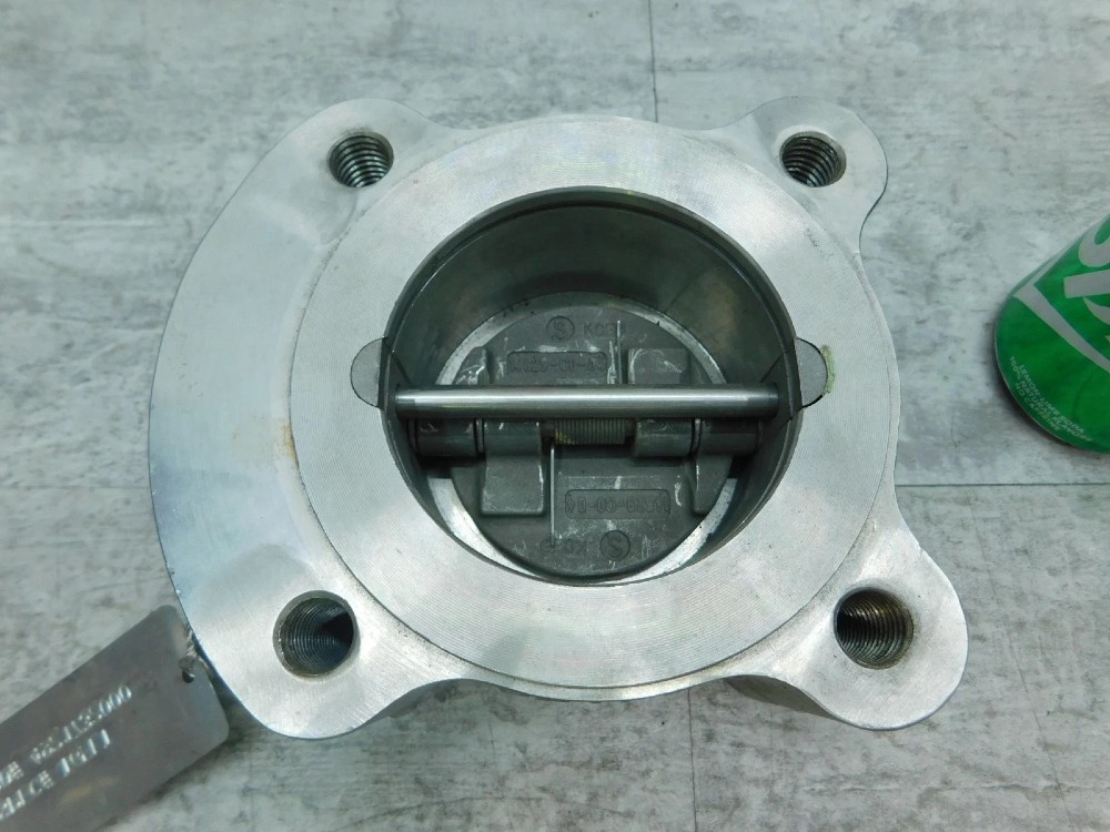 3" Crane #Duo-Chek-II, Check Valve, H15CPF1-9, Stainless, CF8M 316, unused - Image 5