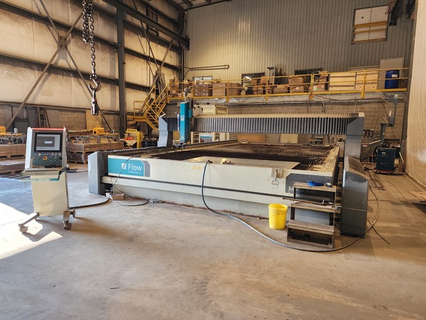 Flow #Mach-500-4080-XD, Waterjet Cutting System, 13' 1" x26' envelope, IP55, intensifier, 2887 hours, 2020 - Image 1