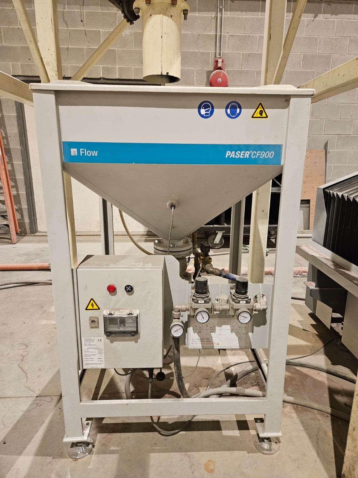 Flow #Mach-500-4080-XD, Waterjet Cutting System, 13' 1" x26' envelope, IP55, intensifier, 2887 hours, 2020 - Image 9