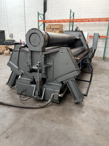 120" x 1" Bertsch #100-10, Plate Roll, 4-roll, 17" top roll diameter, 2018 - Image 2