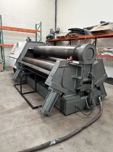 120" x 1" Bertsch #100-10, Plate Roll, 4-roll, 17" top roll diameter, 2018 - Image 4