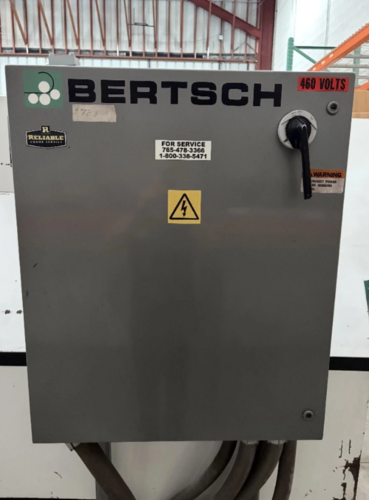 120" x 1" Bertsch #100-10, Plate Roll, 4-roll, 17" top roll diameter, 2018 - Image 5