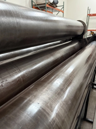 120" x 1" Bertsch #100-10, Plate Roll, 4-roll, 17" top roll diameter, 2018 - Image 7