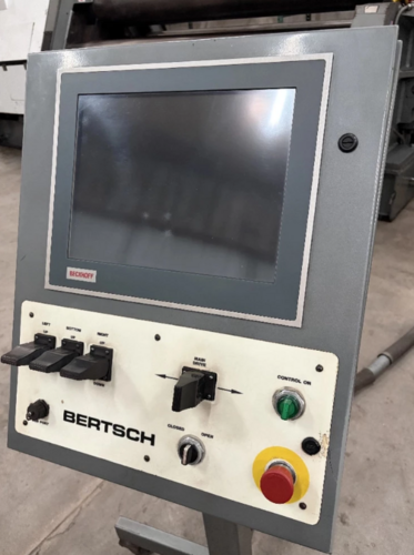 120" x 1" Bertsch #100-10, Plate Roll, 4-roll, 17" top roll diameter, 2018 - Image 8