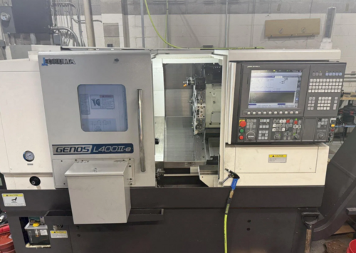 Okuma #Genos-L400II-E, CNC Lathe, 20.5" swing, 15.4" diameter x 20.5" L turn, 10" chuck, 3.2" bar, 3000 RPM - Image 1