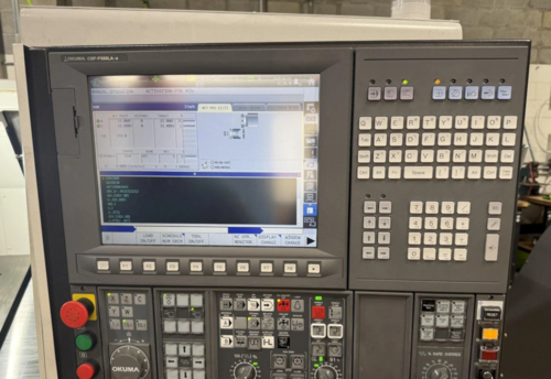 Okuma #Genos-L400II-E, CNC Lathe, 20.5" swing, 15.4" diameter x 20.5" L turn, 10" chuck, 3.2" bar, 3000 RPM - Image 9