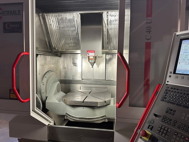 Hermle #C40U-dynamic, vertical machining center, 33.5" X, 27.6" Y, 19.7" Z, 28000 RPM, 1160 psi thru spindle - Image 1
